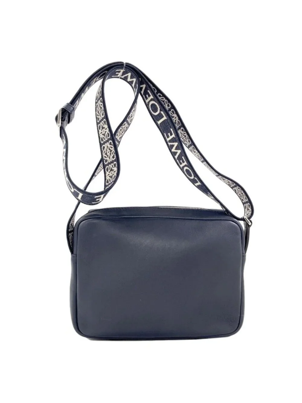 Loewe Military Messenger Bag XS Anagram Calfskin